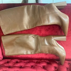 Steve Madden Knee High Upper Leather Boots